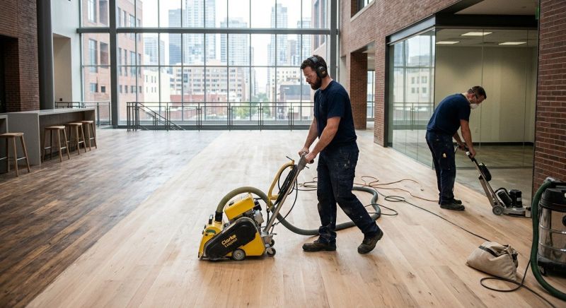 Commercial Hardwood Service in Kenosha, WI