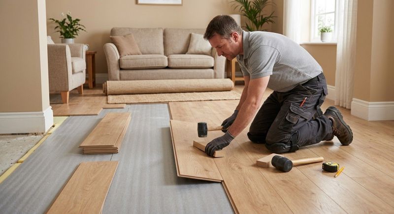 Laminate Floor Installation in Mequon, WI