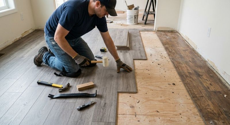 Laminate Floor Replacement in Elm Grove, WI