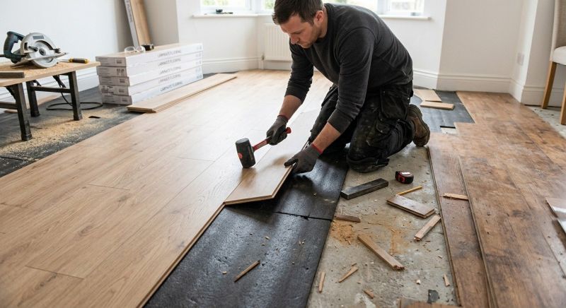 Laminate Floor Replacement in Waukesha, WI