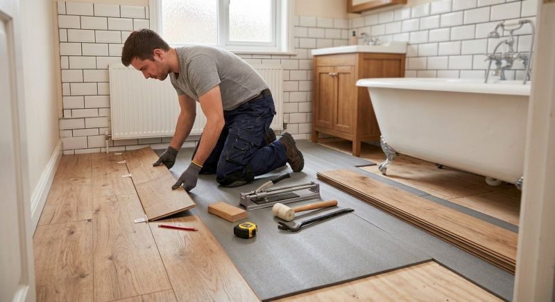 Laminate Tile Installation in South Milwaukee, WI