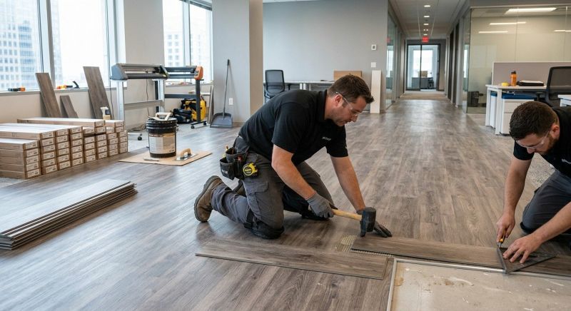Linoleum Floor Installation in Sussex, WI