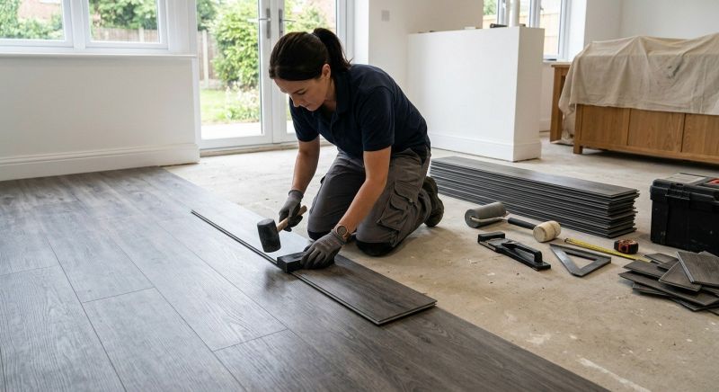 Luxury Vinyl Tile Installation in Milwaukee, WI