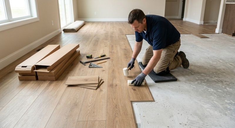 Lvt Flooring Installation in New Berlin, WI