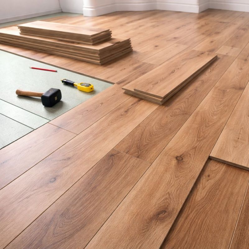Plank Laminate Installation in South Milwaukee, WI