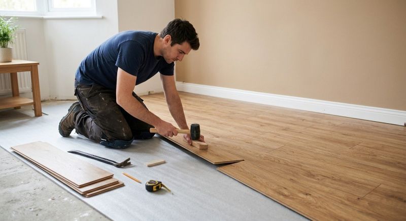 Plank Laminate Installation in South Milwaukee, WI