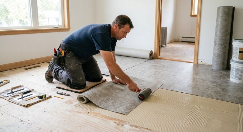 Sheet Flooring Installation in Milwaukee County, WI