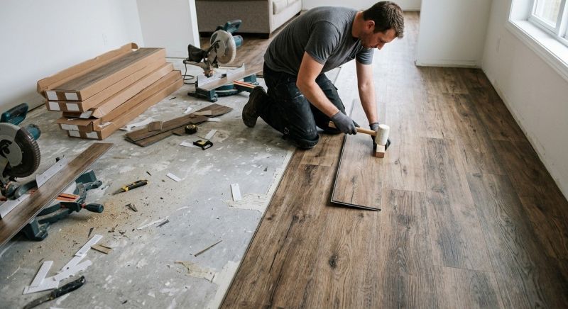 Vinyl Floor Replacement in South Milwaukee, WI