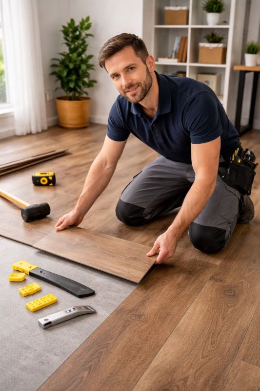 Vinyl Flooring Installation in Pewaukee, WI