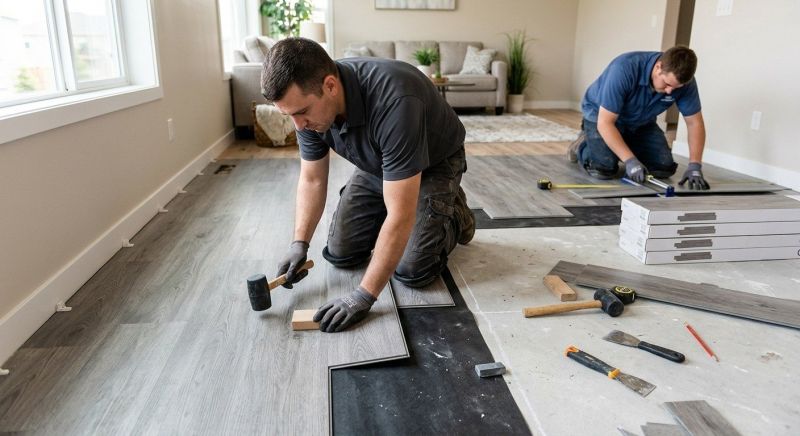 Vinyl Flooring Installation in Union Grove, WI
