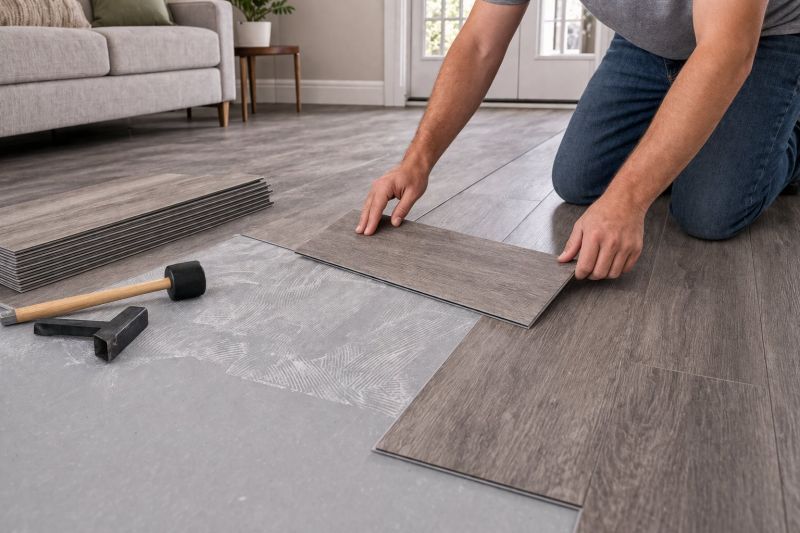 Vinyl Plank Floor Installation in South Milwaukee, WI