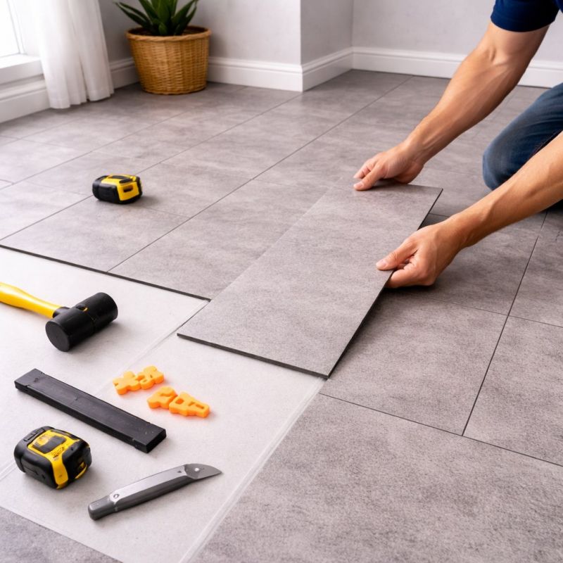 Vinyl Tile Replacement in South Milwaukee, WI